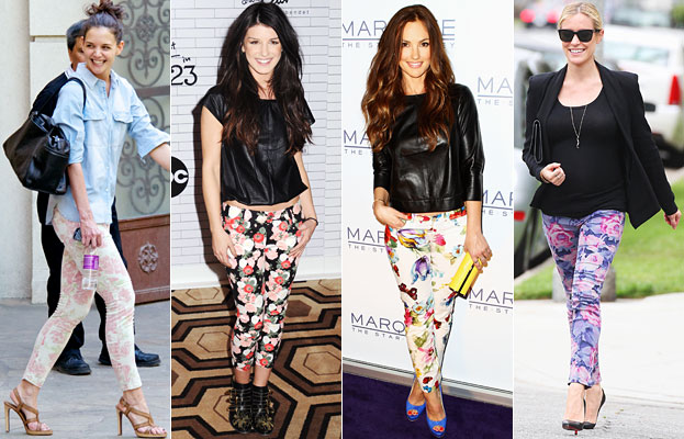 How To Wear The Floral Pant Trend - Stylish Curves